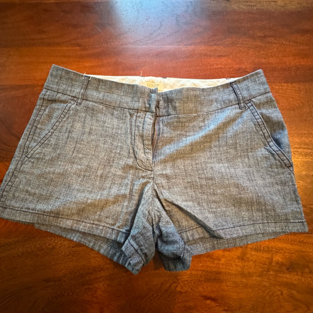 JCrew dark chambray Women's Shorts